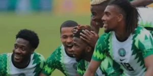 AFCON 2021: Super Eagles win friendly match 2-0 ahead of Egypt clash